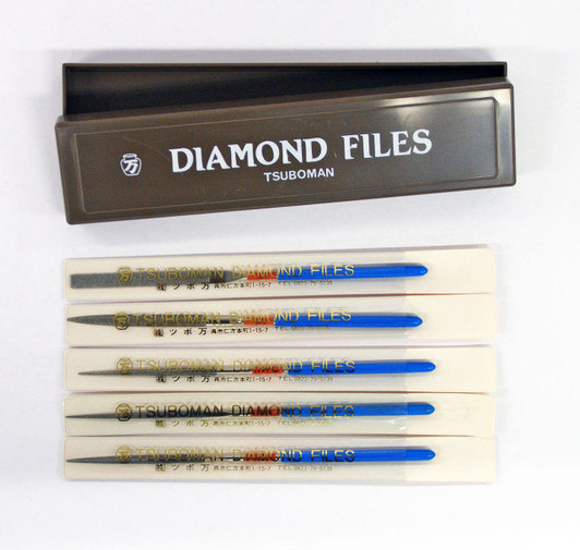 TSUBOMAN 8S-Set Precision Diamond Needle Files 5 pcs Set SYU