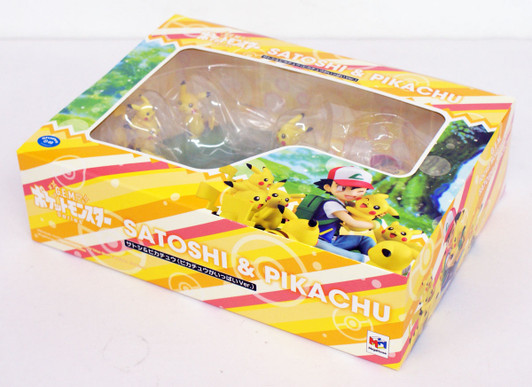 MegaHouse G.E.M. Series Pokemon Ash & Pikachu (Lots of Pikachu ver.) Figure