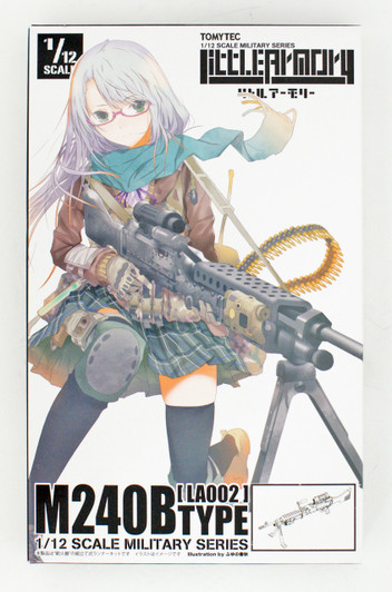 Tomytec LA002 Military Series Little Armory M240B Type 1/12 Scale Plastic Model Kit