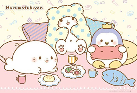 Beverly Jigsaw Puzzle 33-155 Sanrio Marumofubiyori Snack Time (300 Pieces)