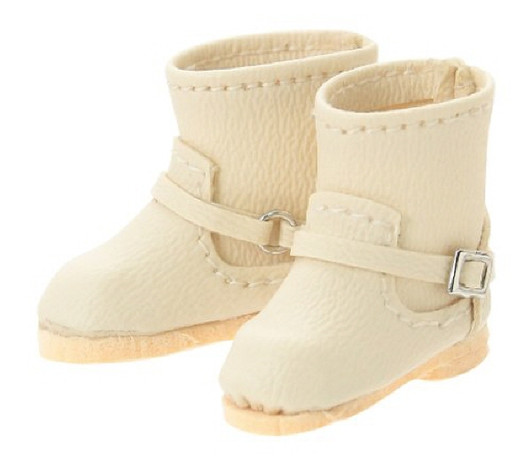 Azone AKT112-BEG Double Buckle Boots Beige
