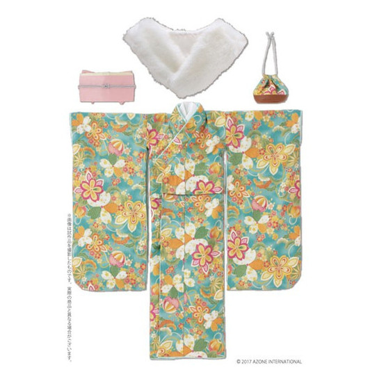 Azone FAO086-GRN Azo 2 Kimono Set Moe Yellow Color