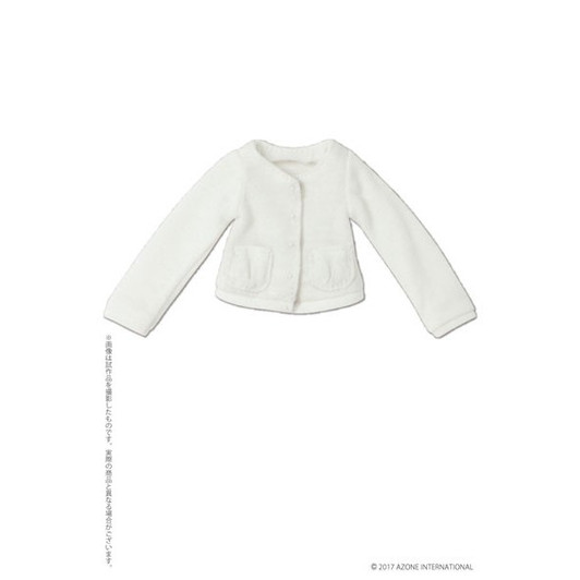 Azone POC439-WHT PNS Marshmallow Cardigan White