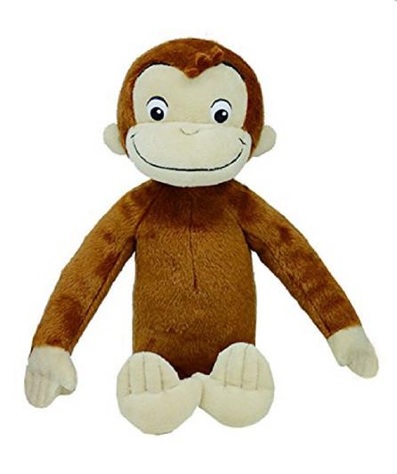 Sun Arrow Plush Doll Curious George TV M Size