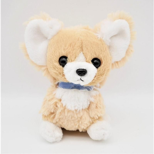 Sunlemon Plush Doll Pups! Stuffed Toy Plush Puppy Chihuahua Beige TJN