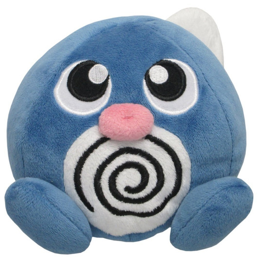 San-ei PP05 Pokemon Plush Doll All Star Collection Poliwag (Nyoromo) S