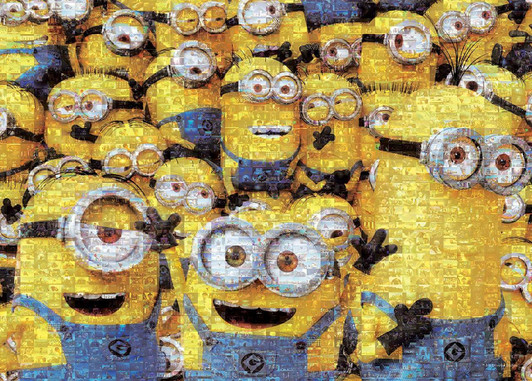 Epoch Jigsaw Puzzle 06-094s Despicable Me Minions Mosaic Art (500 Pieces)