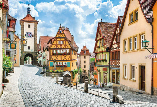 Epoch Jigsaw Puzzle 31-009 Rothenburg Germany (1053 S-Pieces)