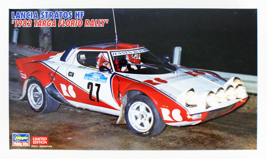 Hasegawa 20361 Lancia Stratos HF '1982 Targa Florio Rally 1/24 scale kit