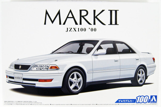 Aoshima 56806 The Model Car 100 Toyota JZX100 Mark II Tourer V 2000 1/24 Scale kit