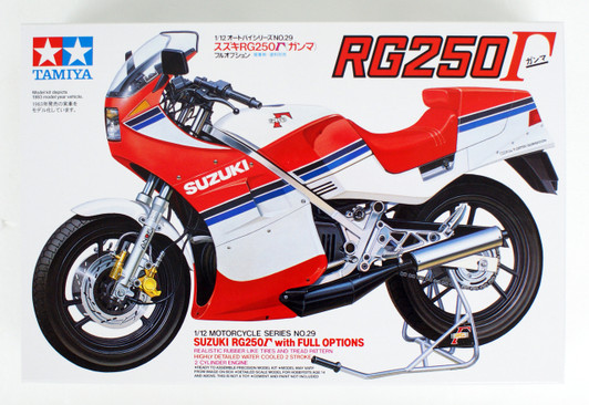 Tamiya 14029 Suzuki RG250 Gamma w/Full Options 1/12 Scale Kit
