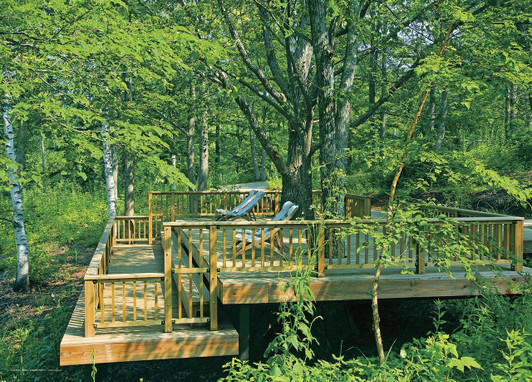 Yanoman Jigsaw Puzzle 05-1010 Daisetsu Mori-no Garden Hokkaido Japan (500 Pieces)