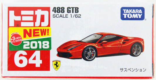 Takara Tomy Tomica 64 488 GTB 102526