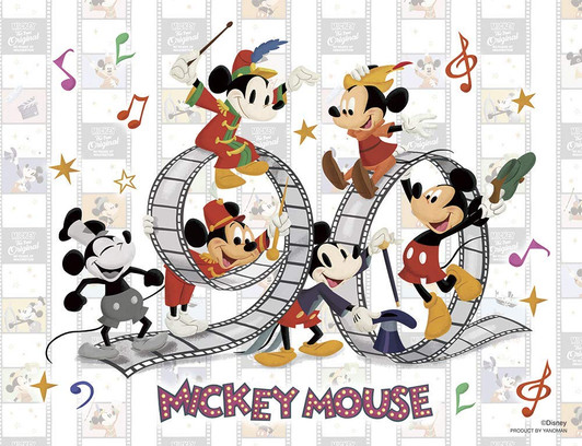 Yanoman Jigsaw Puzzle 42-63 Disney Mickey 90th Anniversary (300 Small Pieces)