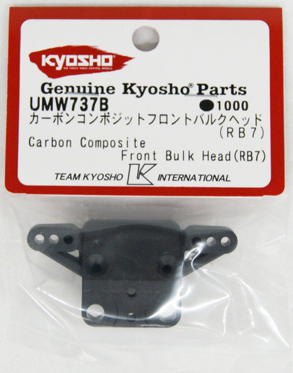 Kyosho UMW737B Carbon Composite Front Bulk Head(RB7)