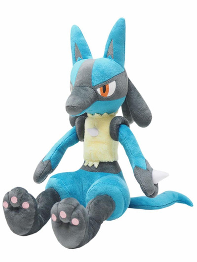 San-ei Plush Doll Pokemon All Star Collection Plush: Lucario [Medium] TJN