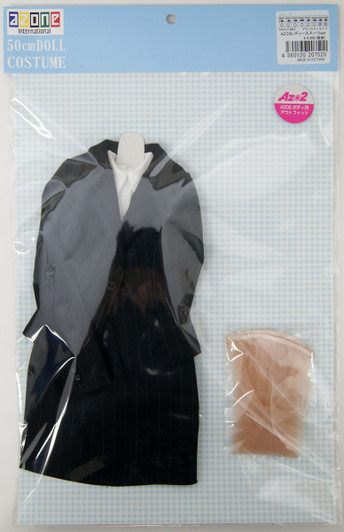Azone FAO117-BKS 50cm AZO2 Ladies Suit Set Black Stripes Azone FAO117-BKS 50cm AZO2 Ladies Suit Set Black Stripes