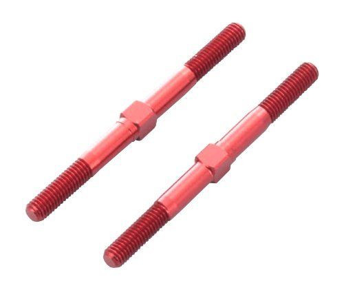 Kyosho TFW111 Hard Tie Rod (3x40 mm/ 2 pcs/ Red/ TF-5 Stallion)