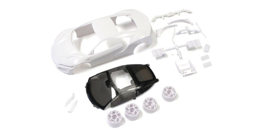Kyosho MZN186 Honda NSX White body set(w/Wheels)