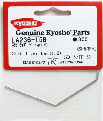 Kyosho LA236-15B Stabilizer Bar (1.5) (ZX-5/TF-5)
