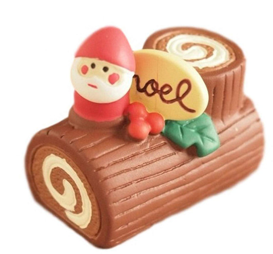 DECOLE concombre Christmas Yule Log BÃ»che de NoÃ«l Mini Figure