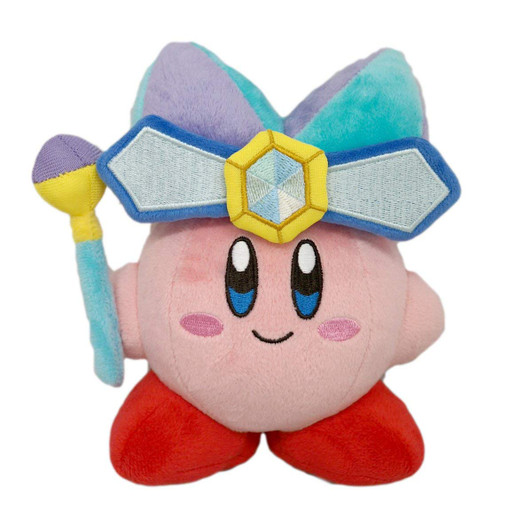 San-ei KP21 Kirby STAR COLLECTION Plush Doll Mirror Kirby