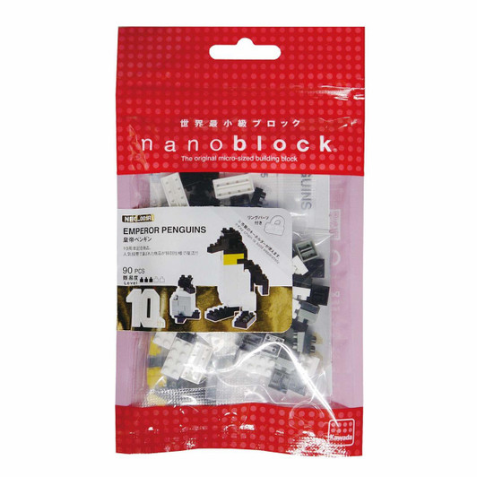 Kawada NBC-001R nanoblock 10th Anniversary Emperor Penguins