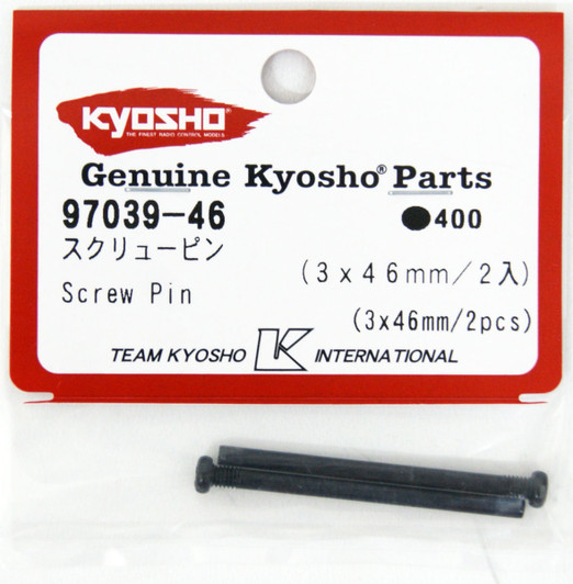 Kyosho 97039-46 Screw Pin (3x46mm/2pcs)
