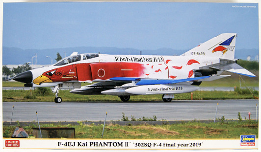 Hasegawa 02296 F-4EJ Kai Phantom II '302SQ F-4 Final Year 2019' 1/72 scale kit Hasegawa 02296 F-4EJ Kai Phantom II '302SQ F-4 Final Year 2019' 1/72 scale kit
