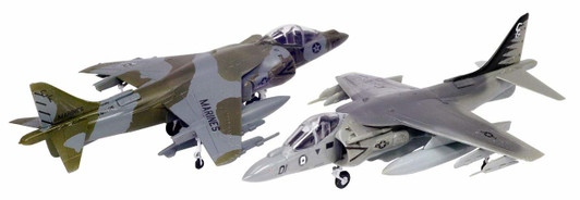 Platz FC-9 AV-8B Harrier-II (2 planes set) 1/144 Scale Model Kit
