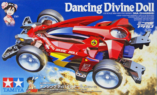 Tamiya 18651 Mini 4WD Tamiya Dancing Divine Doll MA Chassis 1/32 Scale