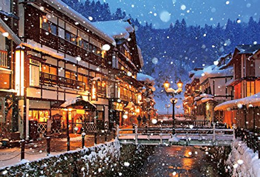 Beverly Jigsaw Puzzle 51-233 Ginzan Onsen (1000 Pieces)