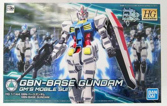 Bandai Gundam Build Divers 025 GBN-Base Gundam 1/144 Scale Kit