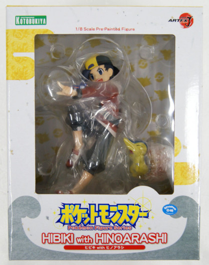 Kotobukiya PP759 ARTFX J Ethan (Hibiki) with Cyndaquil 1/8 Scale Figure