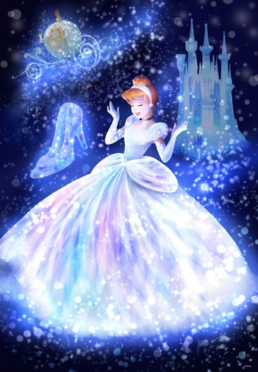 Tenyo Japan Jigsaw Puzzle DS1000-774 Disney Cinderella Twinkle Shower (1000 Pieces) Tenyo Japan Jigsaw Puzzle DS1000-774 Disney Cinderella Twinkle Shower (1000 Pieces)