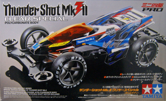 Tamiya Mini 4WD 95463 Thunder Shot Mk.II Clear Special Limited Edition