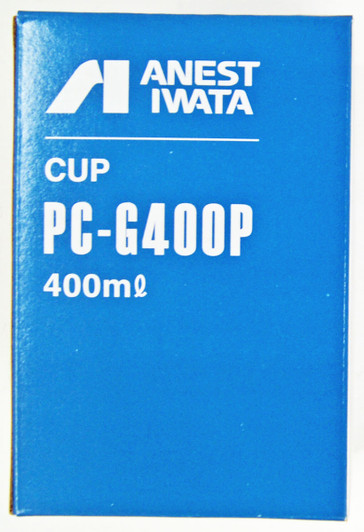 Anest Iwata PC-G400P-2 Plastic Gravity Cup 400ml for LPH-300, W-300, W-300WB