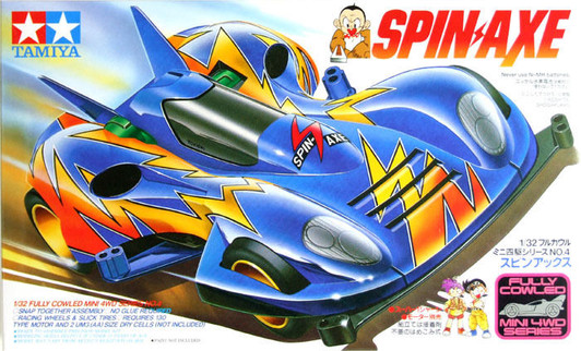 Tamiya 19404 Mini 4WD Spin Axe 1/32