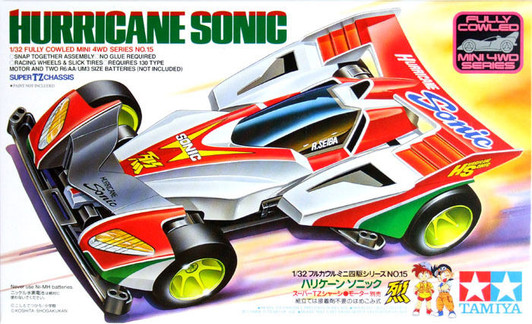 Tamiya 19415 Mini 4WD Hurricane Sonic 1/32