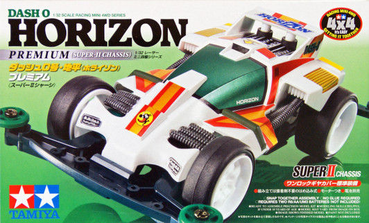 Tamiya 18073 Mini 4WD Dash-0 Horizon Premium (Super-II Chassis) 1/32