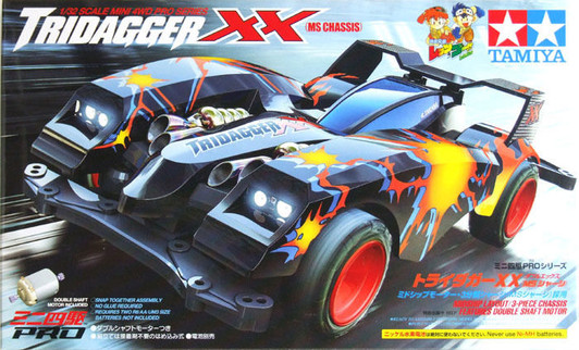 Tamiya 18629 Mini 4WD Tridagger XX (MS Chassis) 1/32