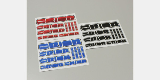 Kyosho ORI43328 Team Orion 2014 Sticker(red-blue-black)