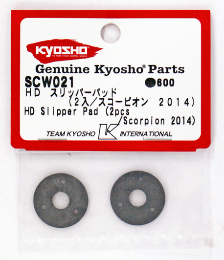 Kyosho SCW021 HD Slipper Pad (2pcs/Scorpion 2014)