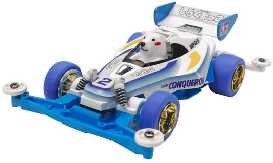 Tamiya 95227 Mini 4WD Shirokumakko Finished Model 1/32