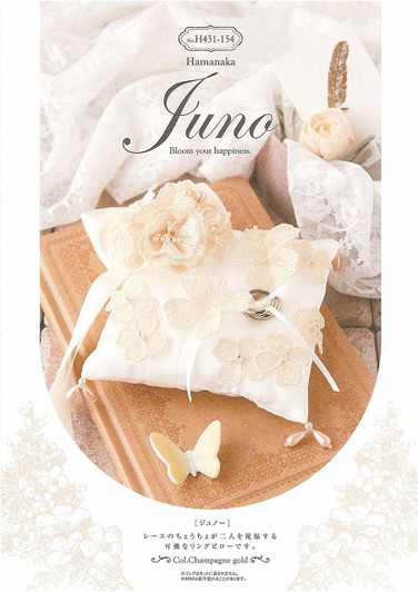 Hamanaka H431-154 Wedding Kit Juno Ring Pillow Butterfly Hamanaka H431-154 Wedding Kit Juno Ring Pillow Butterfly