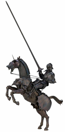 Kaiyodo KT-026 Takeyashiki Jizaikokimono 15th Century Gothic Equestrian Armor (Bronze) Figure