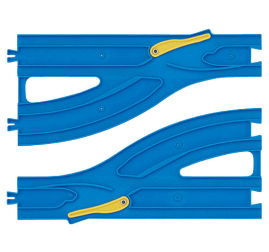 Takara Tomy Pla-Rail Plarail R-13 Single to Double-Track Turnout (Reversible)