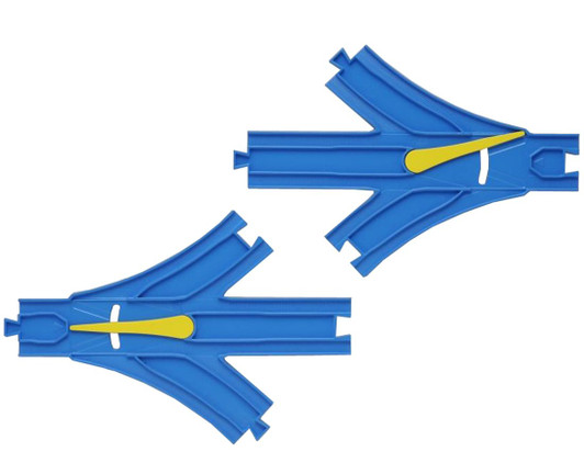 Takara Tomy Pla-Rail Plarail R-17 3-Way Turnout Track (2 pcs)