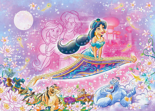 Epoch Jigsaw Puzzle Decoration 74-010 Disney Exotic Romance -Jasmine- (500 Pieces)