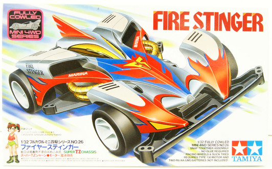 Tamiya 19426 Mini 4WD Fire Stinger Super TZ Chassis 1/32